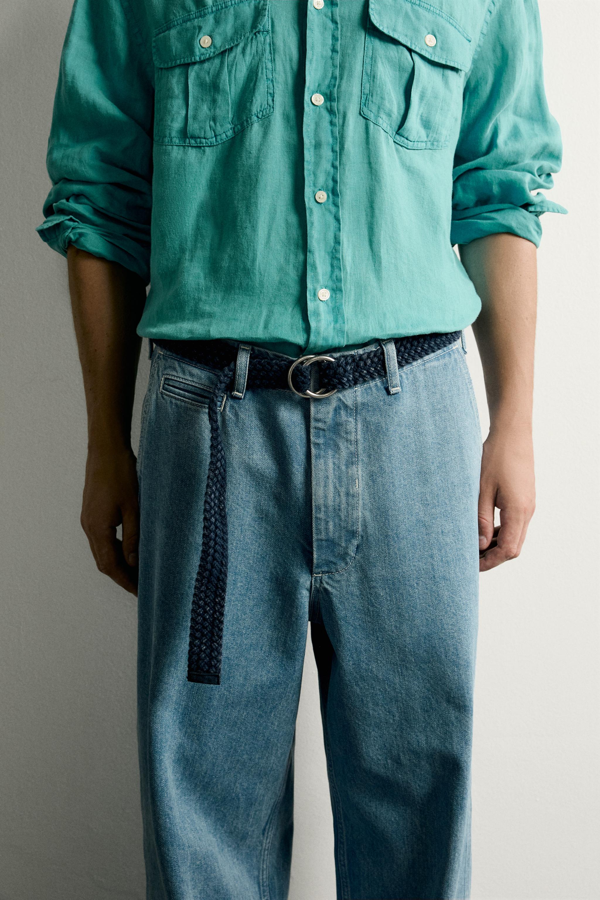CEINTURE EN COTON TRESSÉE